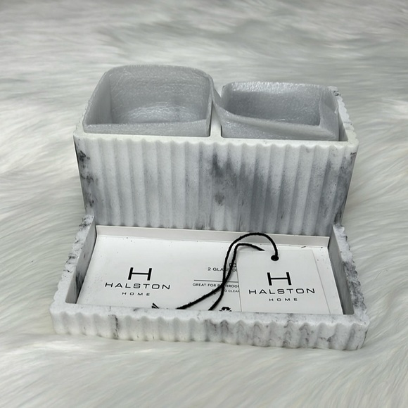 NWT H by Halston Home Counter or Vanity Storage Base, Makeup Organizer - Picture 7 of 7